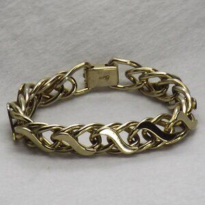 VTG - Coro signed Gold Tone Double Chain